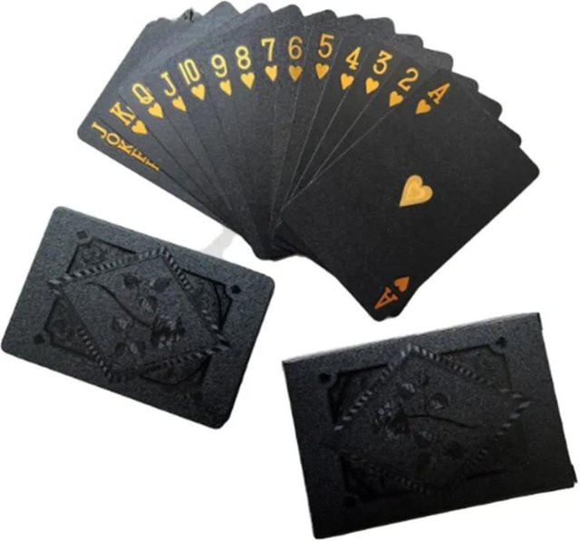 Binchi Keji Travel Poker Spielkarte, Gold, Kunststoff, ab 12 Jahren - Bild 1