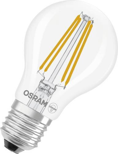 Osram LED Leuchtmittel E27 Filament Warmweiß Transparent Durchmesser: 60,00 mm, Höhe: 105,00 mm - Bild 1