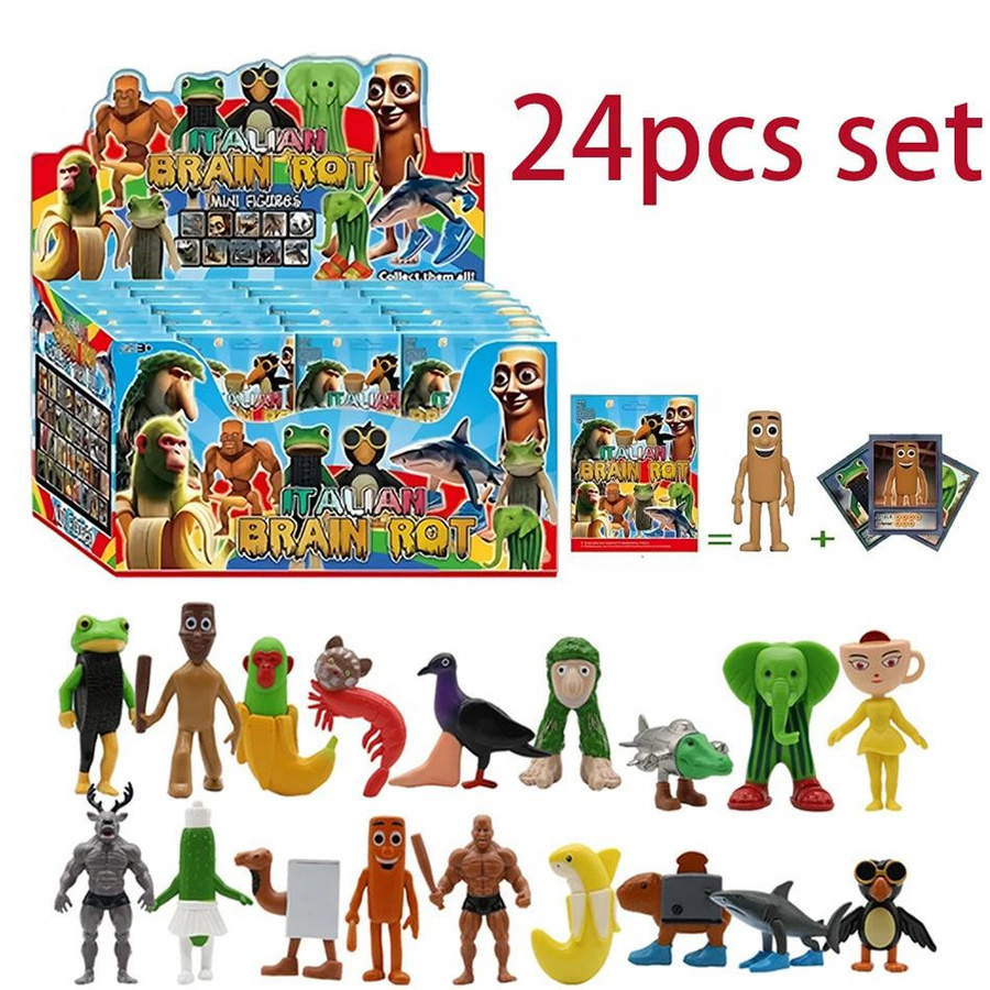 Yiran toy 1 Tung Tung Sahur Figur Puppe Schreibtischdekoration - Bild 1