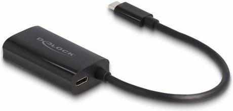 Delock USB-C zu Gigabit LAN Adapter mit Power Delivery 100 Watt in Schwarz (61026) - Bild 2