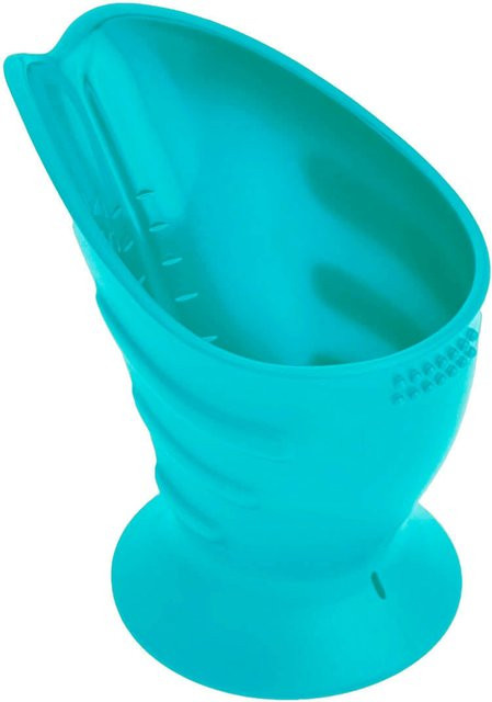 Hoppediz CamoCup Trinklernbecher mit Free-Flow Verschluss, BPA-frei, Mehrfarbig (Blau/Türkis), 100 ml - Bild 1