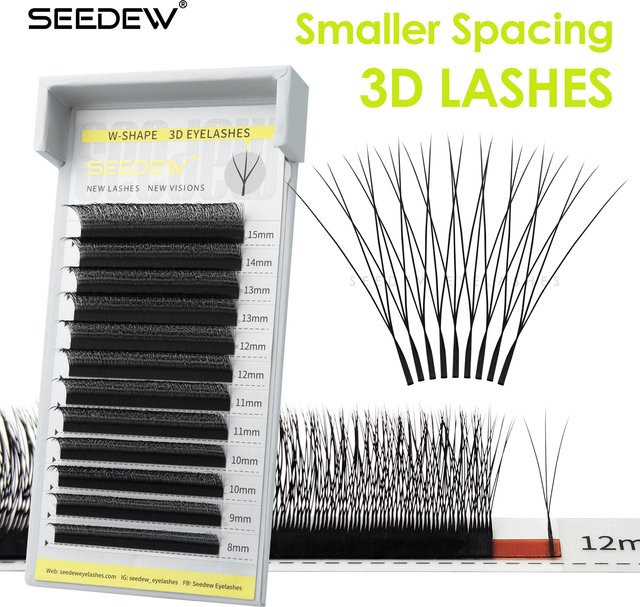 SEEDEW V-Form 3D W Wimpern, Natürlich - Bild 1
