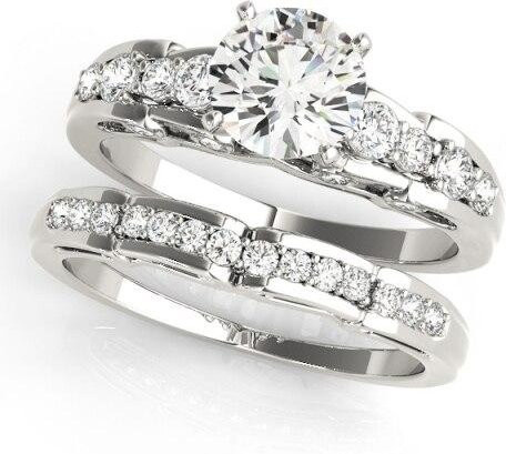 Allbestart Ring-Set 925 Silber, Zirkonia, Damen - Bild 1