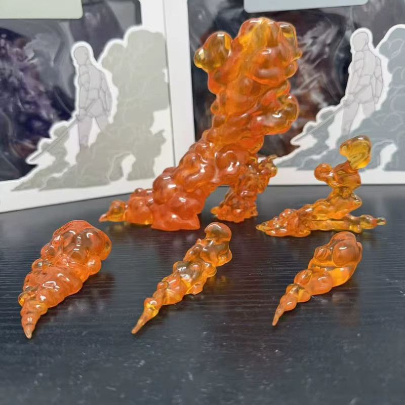 Bandai Rauchwolken-Effekt-Zubehörset, Maßstab 1:12, mehrfarbig, Zubehör - Bild 2