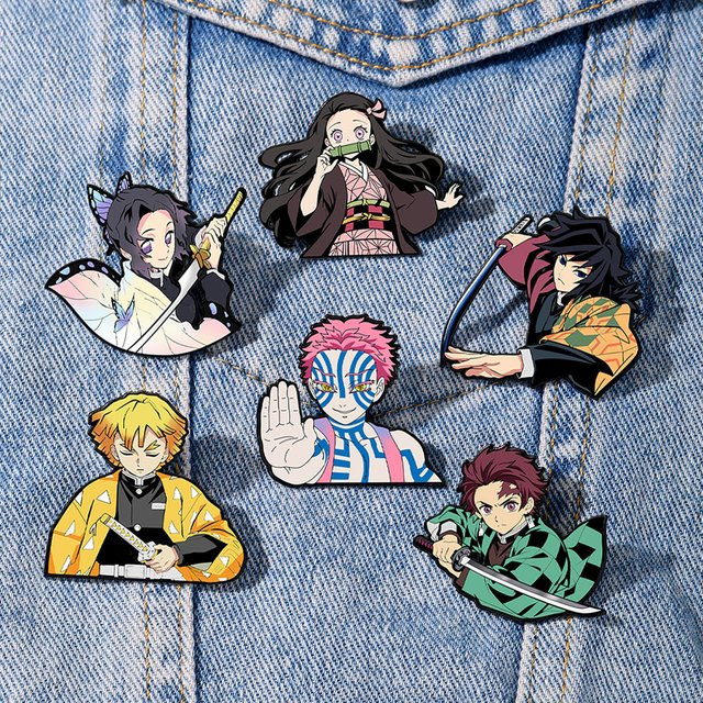 Bandai Demon Slayer Kimetsu No Yaiba Pin, Brosche, Unisex - Bild 1