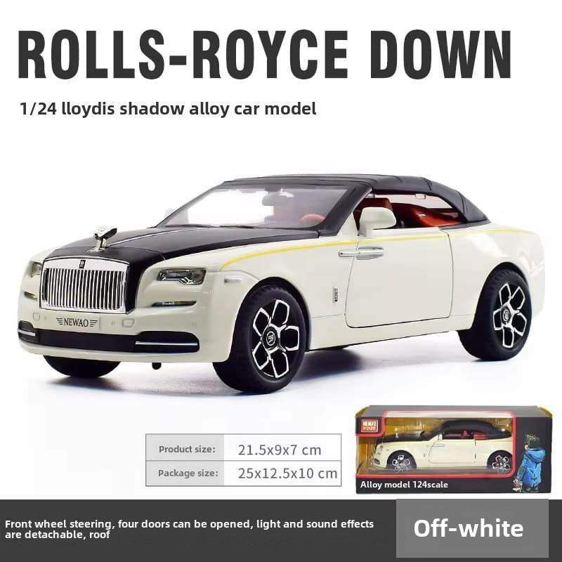 LYZRC Rolls-Royce Dawn Automodellsimulation Cabrio-Sportwagen 1:24 schwarz - Bild 4