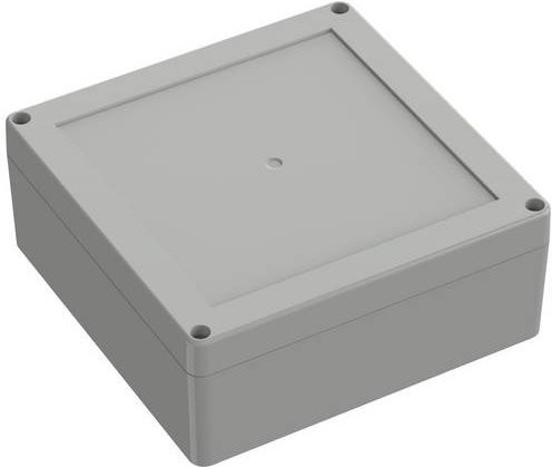 TRU COMPONENTS Universal-Gehäuse TC-10860856 aus Polycarbonat in Lichtgrau B/T/H: 149,9 x 149,9 x 60 mm - Bild 1