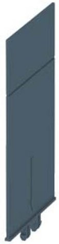 Siemens Trennwand 3KD93088 in Grau - Bild 1