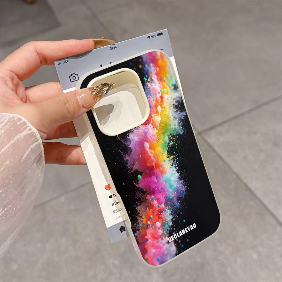 Personalisierte DIY-Fotohülle für Samsung Galaxy S23 Plus S24 Ultra S25 Edge S26 von DECLAREYAO in Beige und Multicolour - Bild 2