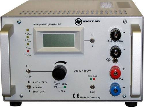 Statron 3227.31 Elektronische Last in Silber, 80 V/DC, 25.5A, 300W - Bild 1