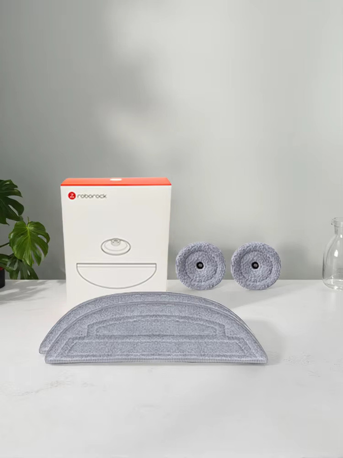 Roborock S8 Max Ultra und S8 MaxV Ultra Wischtücher Ersatzteile in Grau - Bild 4