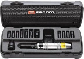 Facom Hand-Schlagschrauber mit 13-teiligem Bit-Set, 1/2 Zoll, Schwarz - Bild 1