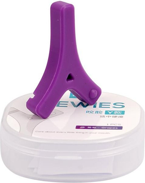 Binchi Health Electronics Y-förmiger Silikon-Zahnstocher, violett - Bild 1