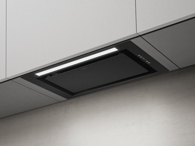 Elica Lane BL/A/52 Einbau-Dunstabzugshaube für Unterschränke in Schwarz - Bild 1