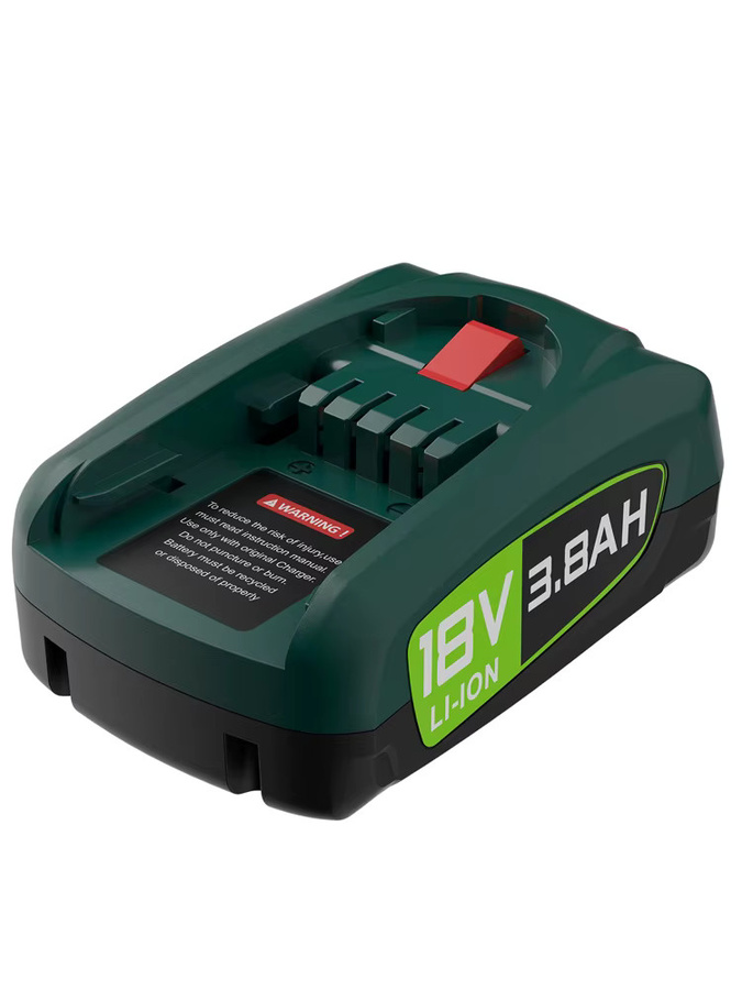 Bonacell 18V Li-Ionen-Ersatzakku mit 3800mAh für Bosch PBA 18V Elektrowerkzeuge in Grün - Bild 7