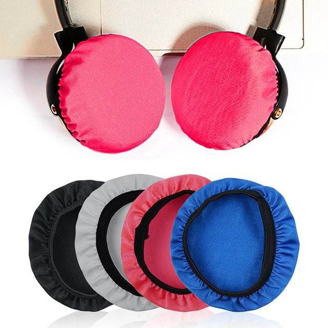 JETTING Kopfhörer Abdeckung für On-Ear-Kopfhörer, 1 Paar elastische Ohrmuschel-Schutzhüllen, grau, waschbar und staubdicht - Bild 1