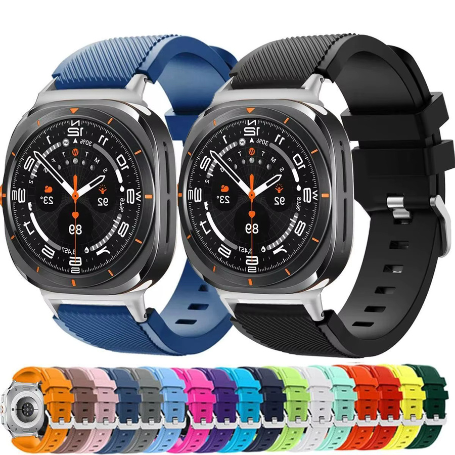 FancyWrist Uhrenarmband Silikon, Schwarz, Unisex - Bild 1
