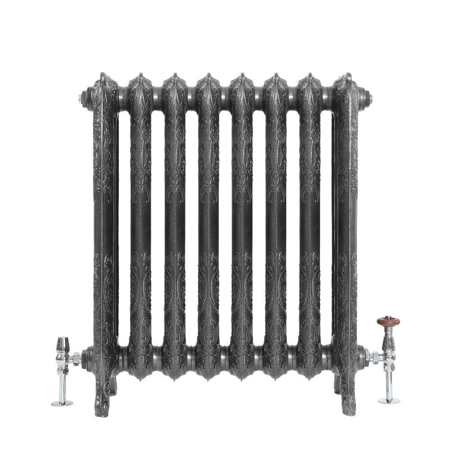 HudsonReed Gusseisenheizkörper Charlotte in Grau, Höhe: 76,8 cm, Breite: 66,7 cm - Bild 1