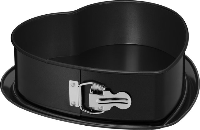 Kaiser Springform Herzkuchen Schwarz beschichteter Stahl Durchmesser: 29,2 cm - Bild 1
