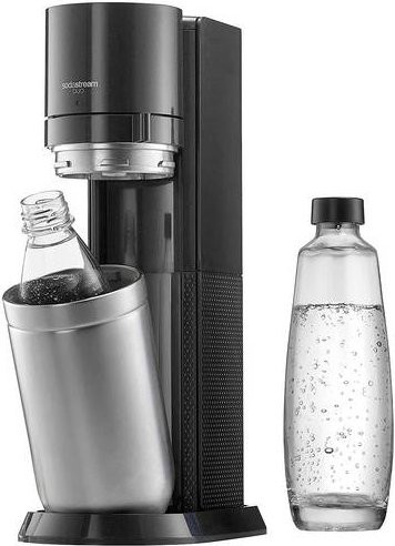 SodaStream Wassersprudler Duo Titan in Schwarz aus Glas und Kunststoff - Bild 1