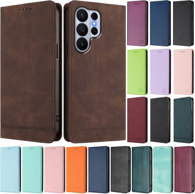 Samsung Galaxy S26 Ultra Leder Magnet-Cover Etui für SM-S948B - Bild 1