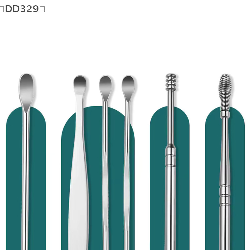 JETTING Ohrreinigungswerkzeuge, 6-teiliges Set, Unisex - Bild 3