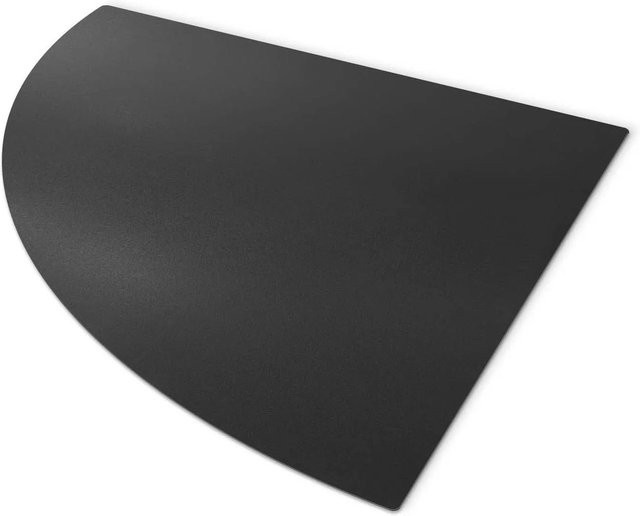 Tulup Kaminbodenplatte aus Stahl in Schwarz, B/T: 100 x 100 cm - Bild 1