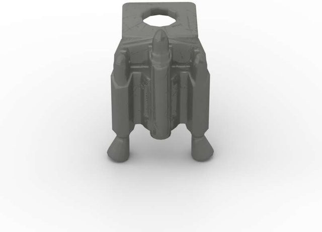 Yiran toy Weltraum Injektionsgerät Raketenrucksack Bausteine 10-teiliges Set - Bild 1