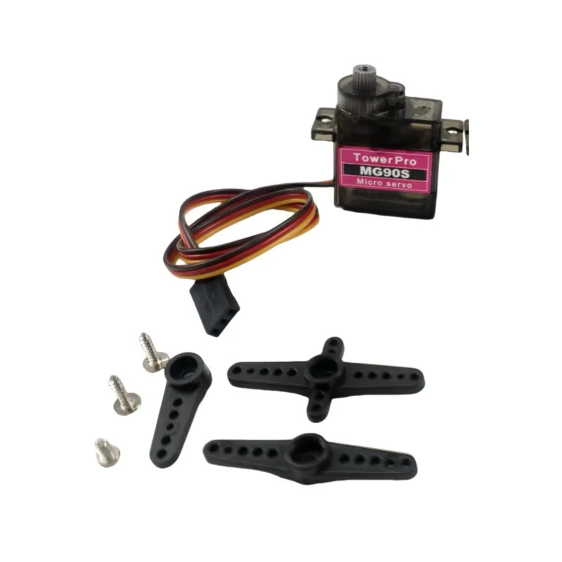 EVANOVM SG90 MG90S Mikro-Mini-Servos, Zubehör, Kunststoff, Schwarz - Bild 3