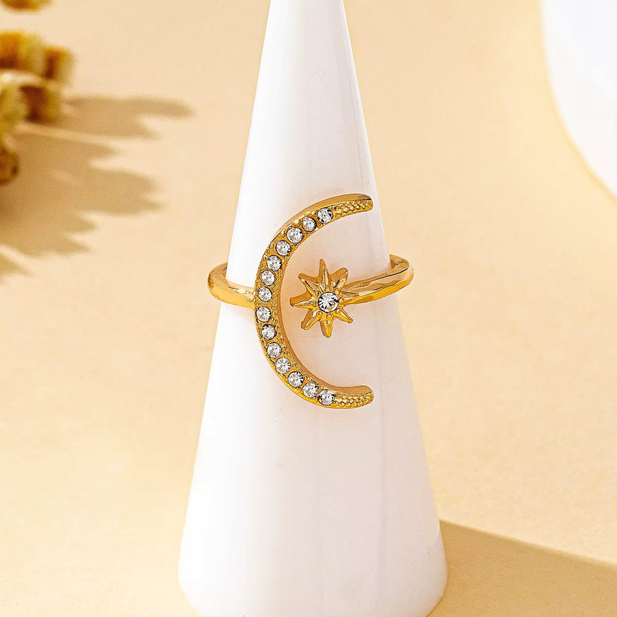 Ring Stern und Mond, Damen - Bild 2