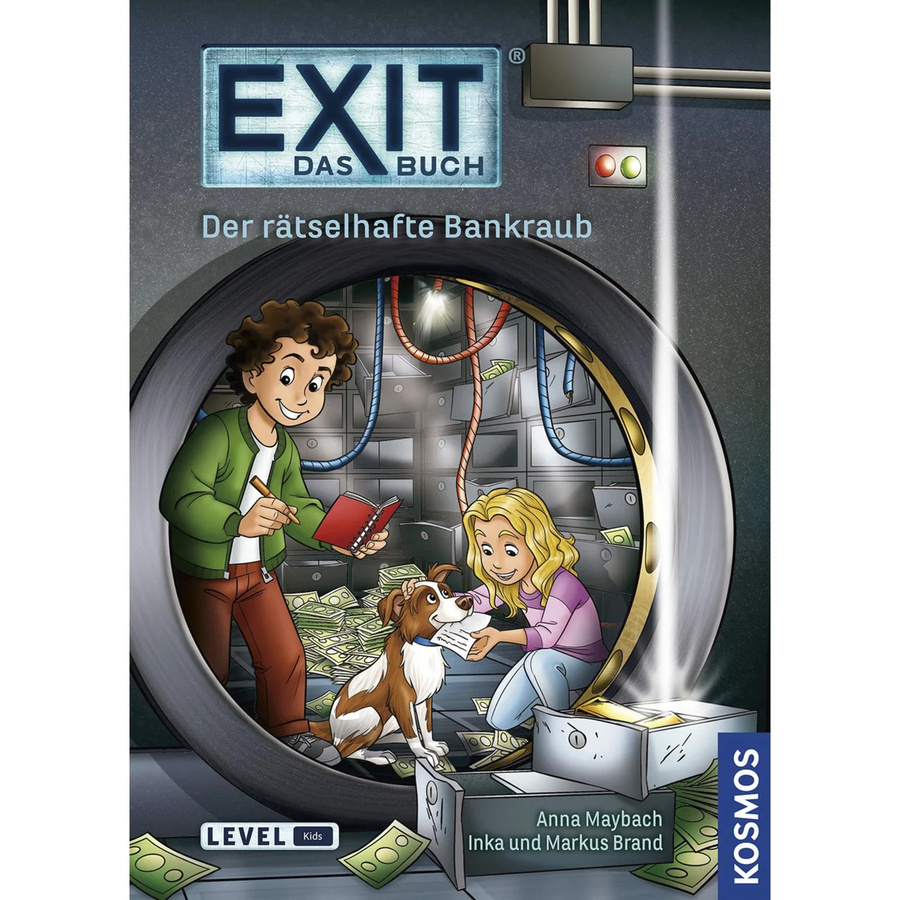 EXIT Kids Rätselhafte Bankraub von Anna Maybach, Inka Brand, Markus Brand, Broschiert - Bild 1