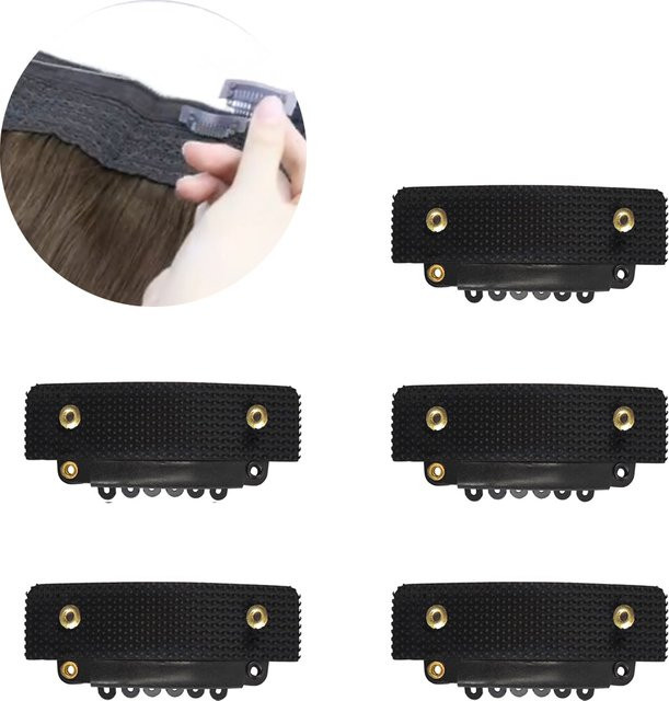 CQ-Chancey Perückenklammern, 5 Stück, U-förmige Schnappklammern, 32 mm, Unisex - Bild 1