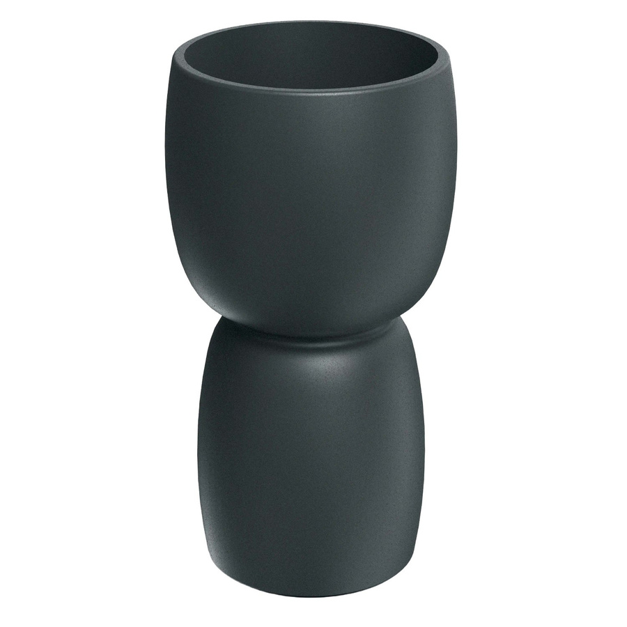 Prosperplast Blumentopf Duala Schmal Graphit Höhe: 54 cm, Durchmesser: 30 cm - Bild 2