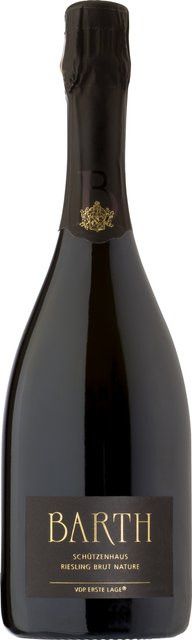 Barth Schützenhaus Sekt Riesling Brut Nature, Rheingau, 2019, 0,75 l - Bild 1