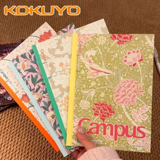 4er Set Kokuyo Notizbücher mit Softcover, A5, 40 Seiten pro Buch, japanische Schreibwaren für Schule und Büro - Bild 1