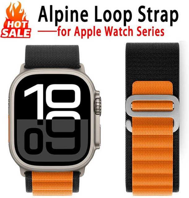 HUBANDE Uhrenarmband Alpine Loop, Textil/NATO, Bunt, Unisex - Bild 1