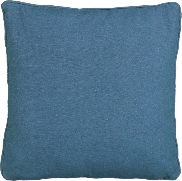 Mica Decorations Kissen Como Outdoor Blau Quadratisch B/T/H: 45 x 45 x 10 cm - Bild 1