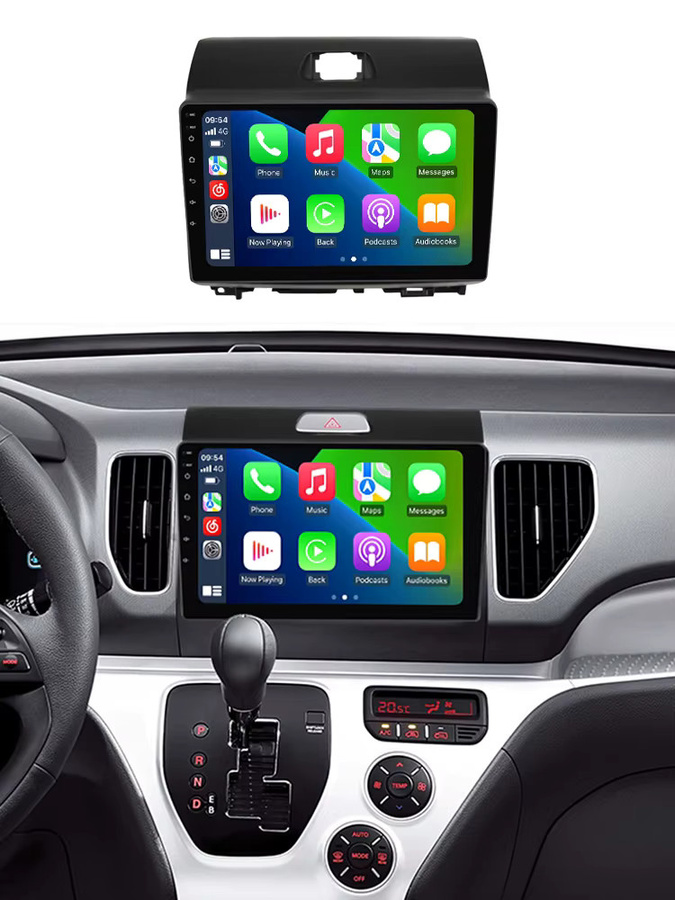 NaviTree Android 14 Autoradio mit DVR Recorder, Rückfahrkamera, GPS und drahtlosem CarPlay für KIA Ray 2011-2017 in Schwarz - Bild 5