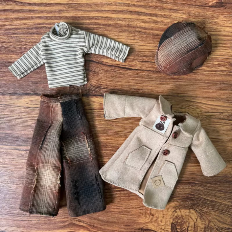 GIHOO Puppe Kleidung, 1/6 Skala, Zubehör, Mädchen, Plüsch / Textil - Bild 2