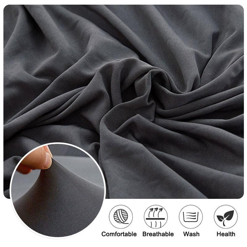 Lellen Stretch-Sofabezug aus Polyester, ein Sitz, kamelfarben, Breite: 90-140 cm - Bild 3