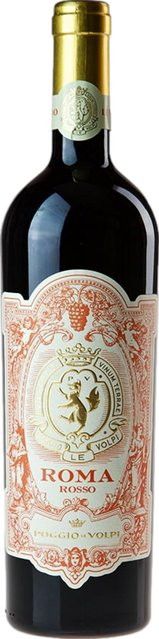 Poggio le Volpi Rotwein Sangiovese 2022 Latium trocken 0,75 l - Bild 1