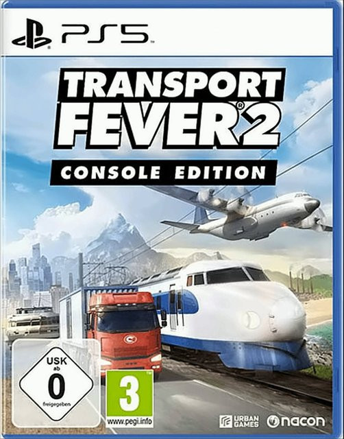 Transport Fever 2 Simulation und Strategie Spiel für PlayStation 5 von Nacon - Bild 1