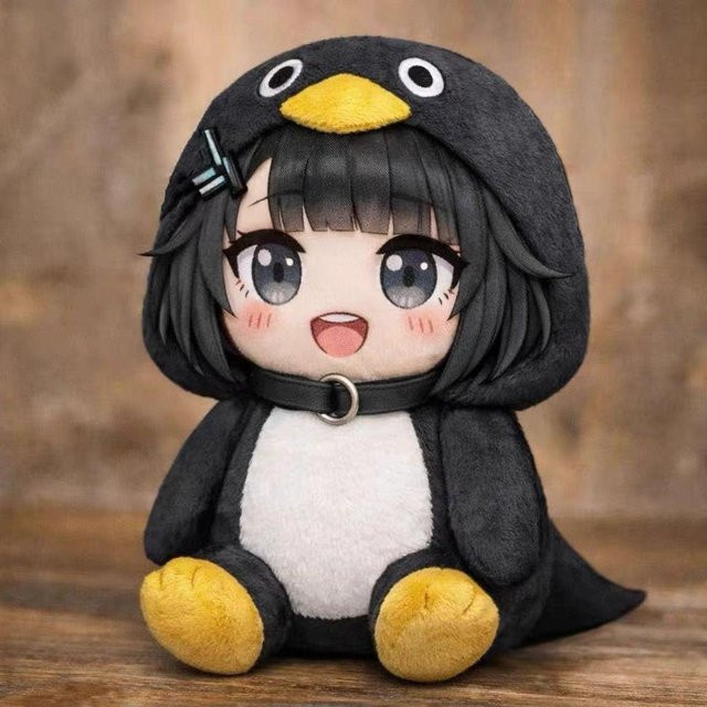 Yiran toy Endfield Gugugaga Pinguin Administrator, Plüschtier, 25cm, ab 14 Jahren - Bild 1