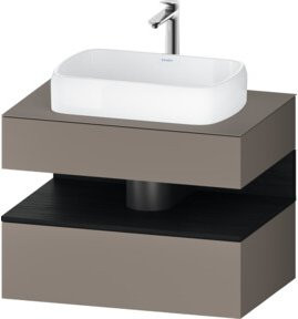 Duravit Waschtischunterschrank Qatego in Lackoptik, B/T/H: 80 x 55 x 60 cm - Bild 1