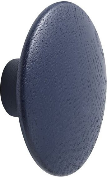 Muuto Dots Wood Distributed Point Hooks aus Holz in Blau Matt - Bild 1