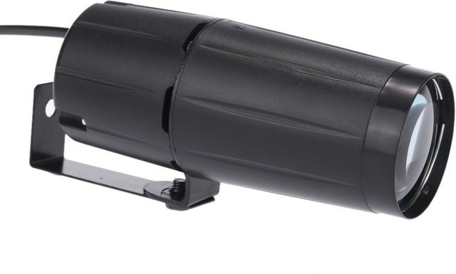 TOMTOP JMS 5W LED Pinspot Lichtstrahler in Weiß und Schwarz für Bühnenbeleuchtung und Partyeffekte - Bild 1