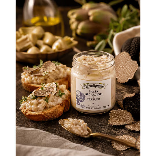 Tartuflanghe Creme mit Artischocken & Trüffel 90 g - Bild 2