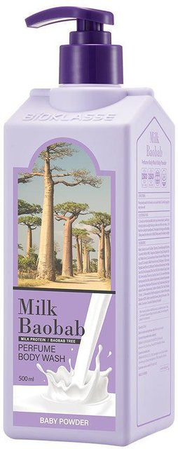 Milk Baobab Duschgel Babypuder, 500 ml, Unisex - Bild 1