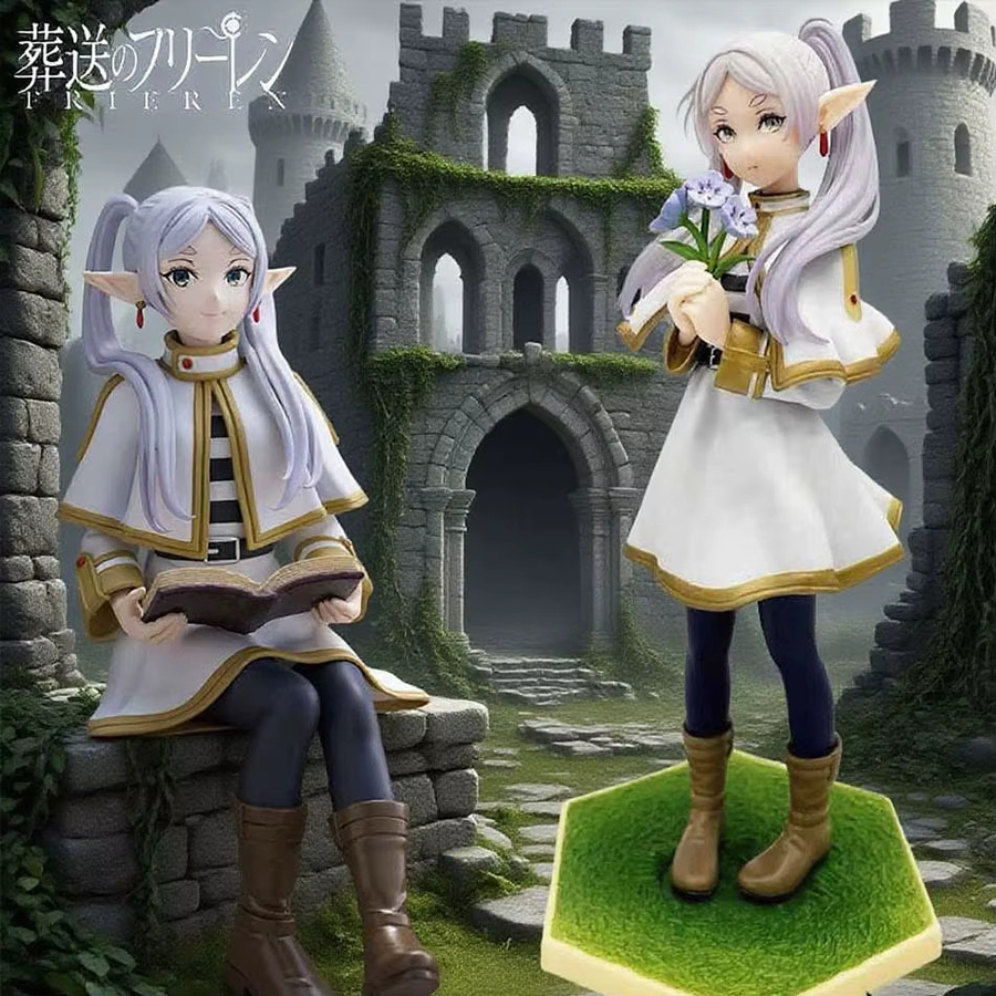 Bandai Frieren Actionfigur, Sitzende Fern, Einzelfigur, Kunststoff - Bild 2