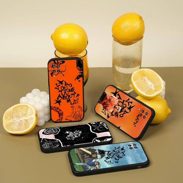 Mesuca Handyhülle ATP Album By Nsqk für Samsung Galaxy S21 S22 S23 S24 S25 S26 Ultra FE Plus 5G A52S Soft Cover Orange - Bild 1